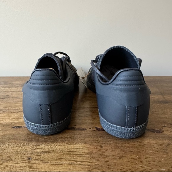 ADIDAS HUMAN RACE SAMBA LOW TOP SNEAKERS NIGHT GREY MENS SIZE 4.5 WOMENS 5.5 NWB - Picture 7 of 12